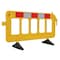 Vestil Plastic Barrier, 23 x 79 x 40, Yellow PBAR-72-Y - alternate 1